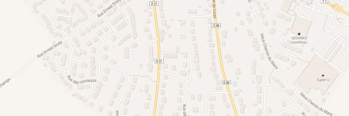 Plan du 35 Rue de Neuvy à Conlie