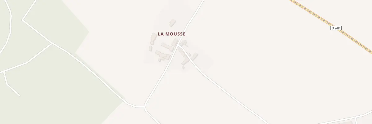 Plan du 4 La Mousse à Thénezay