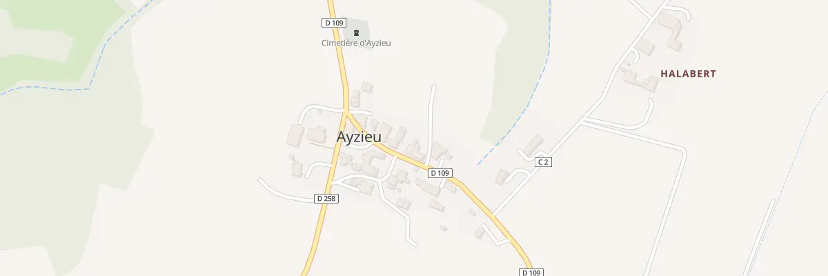 Plan du 7 Rue Principale à Ayzieu
