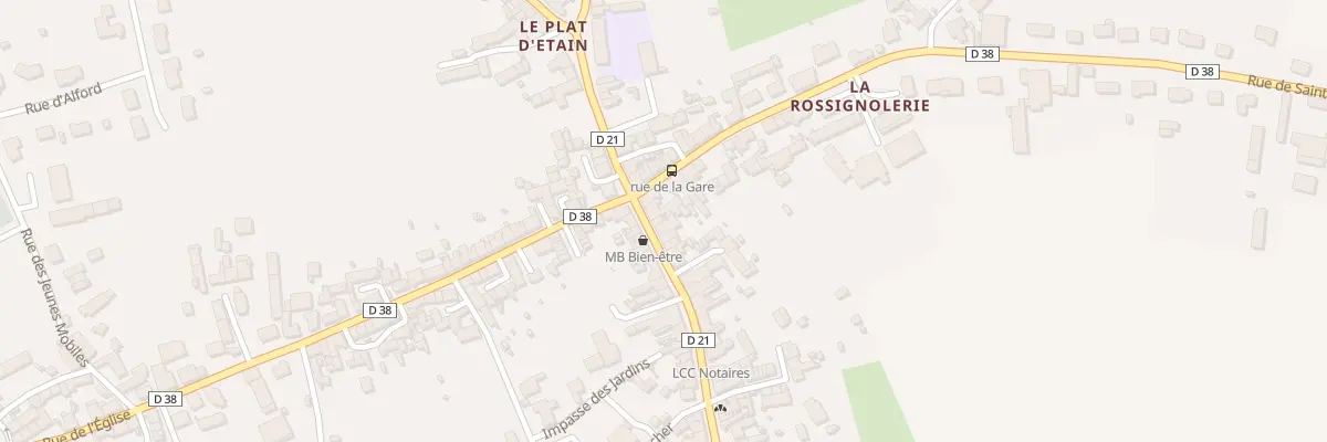 Plan du 56 Grande rue à Conlie
