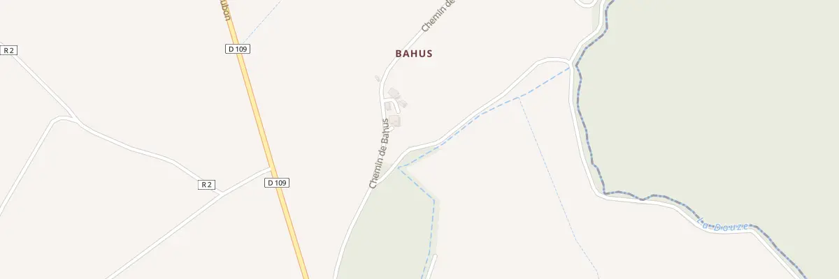 Plan du 24 Chem de Bahus à Ayzieu