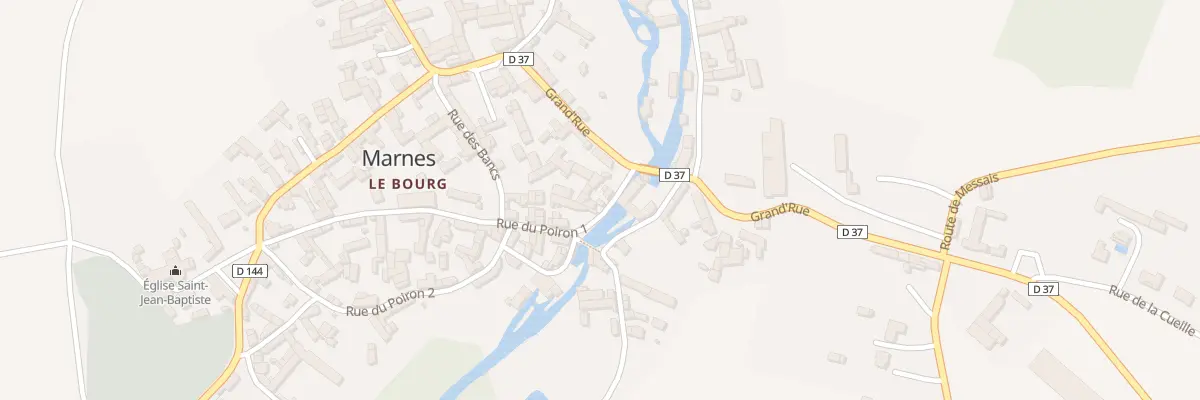 Plan du 4 Rue du Poiron I à Marnes