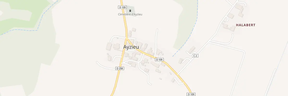 Plan du 5013 Au Nord du Village à Ayzieu