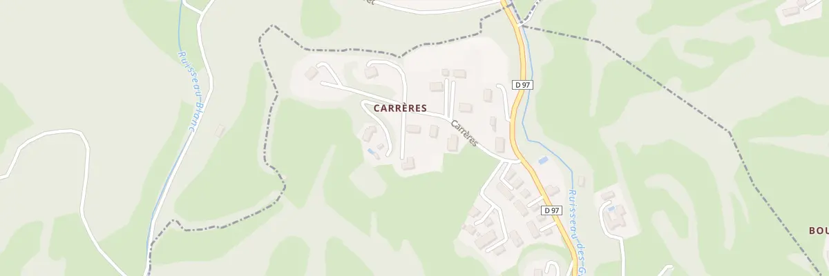 Plan du 9 Carreres à Arrens-Marsous