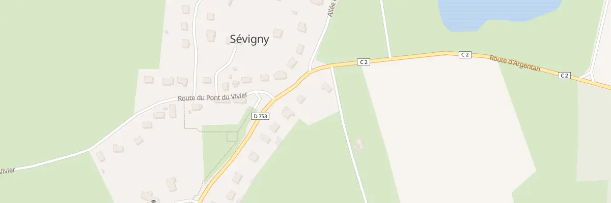 Plan du 57 Lisbonne à Sévigny