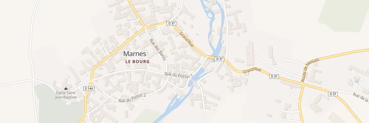 Plan du 8 Rue du Poiron I à Marnes