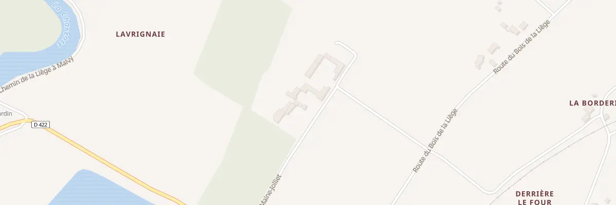 Plan du 6 All du Maine Jolliet à Mosnac-Saint-Simeux