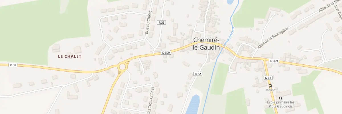 Plan du 45 Rue du Renom à Chemiré-le-Gaudin