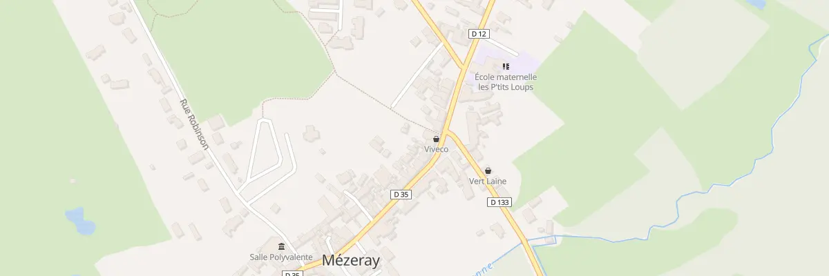 Plan du 17 Rue Principale à Mézeray