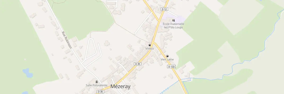 Plan du 19 Rue Principale à Mézeray