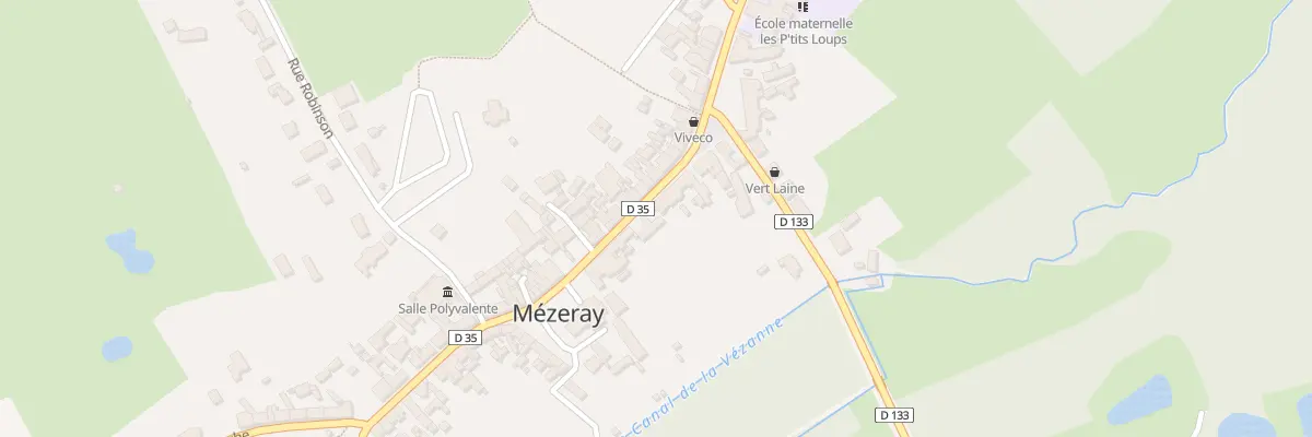 Plan du 28 Rue Principale à Mézeray