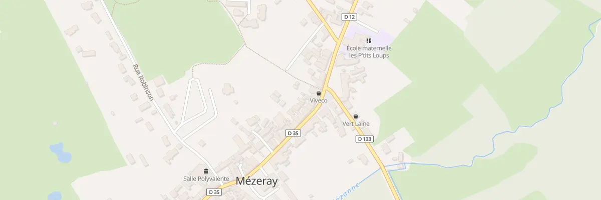 Plan du 21 Rue Principale à Mézeray