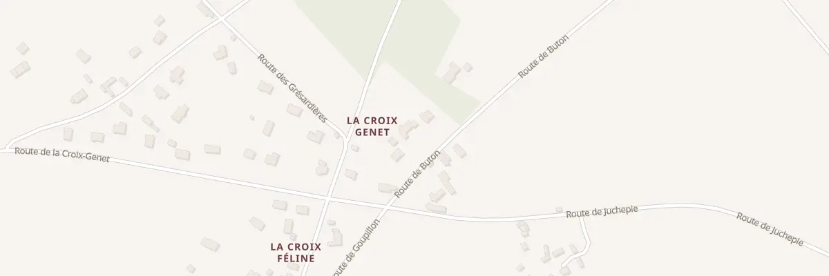 Plan du 7 Rte de Buton à Neuillé