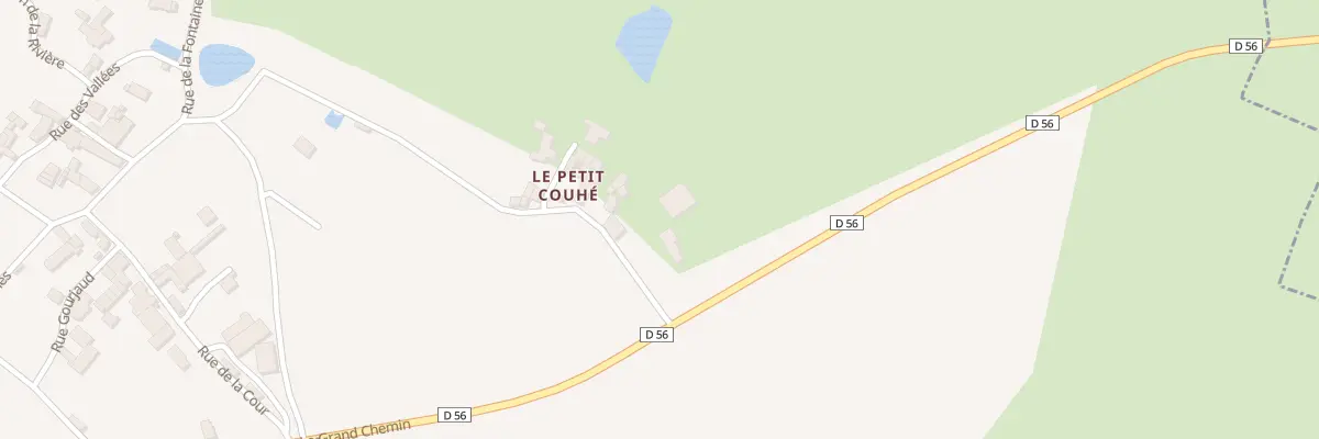 Plan du 2 Rue de l’Ancienne Ecole à Exoudun