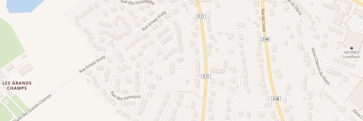 Plan du 30 Rue de Neuvy à Conlie