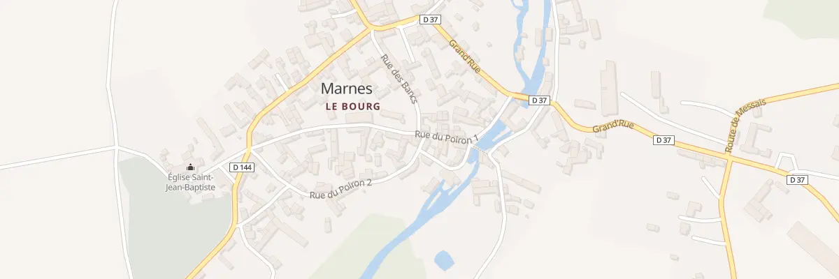 Plan du 2 Rue du Poiron II à Marnes
