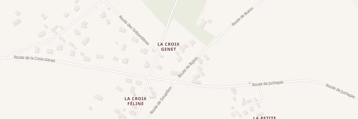 Plan du 5 Rte de Buton à Neuillé