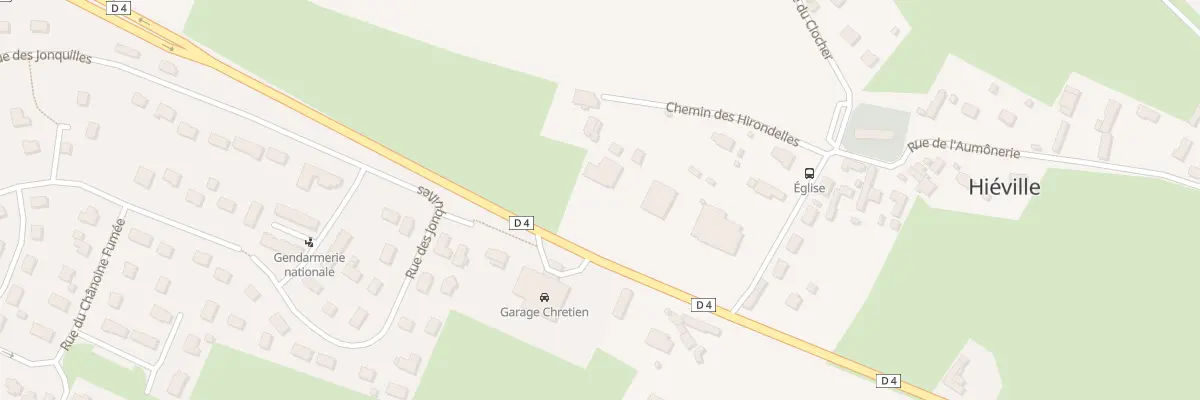Plan du 5A Che des Hirondelles -Hieville- à Saint-Pierre-en-Auge