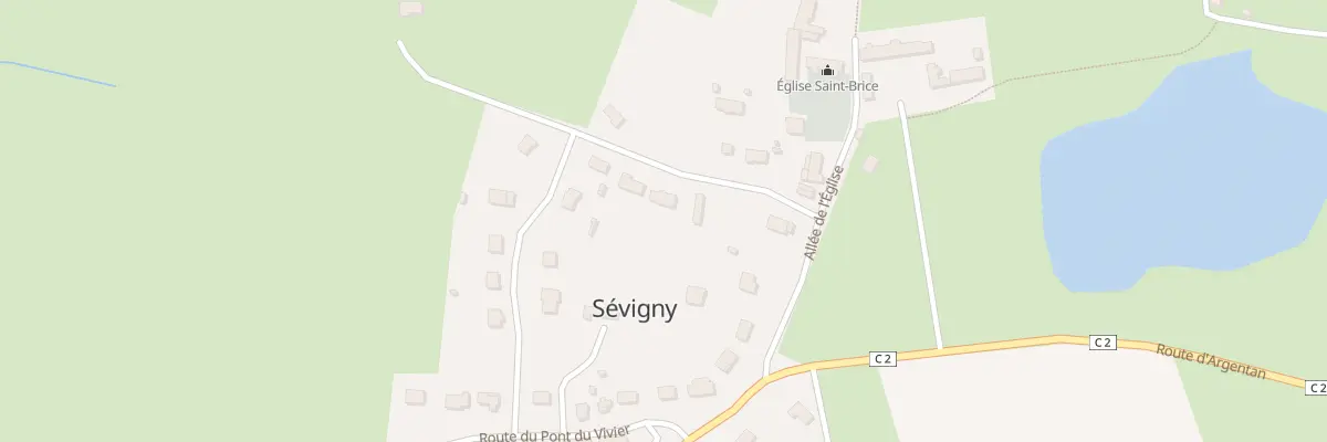 Plan du 5000 Le Grand Pre à Sévigny