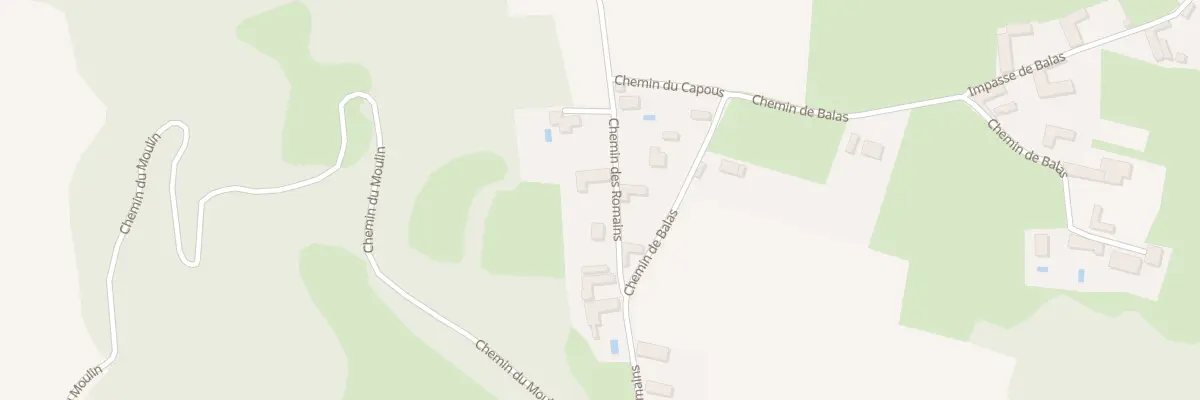 Plan du 91 Chem des Romains à Lahitte-Toupière