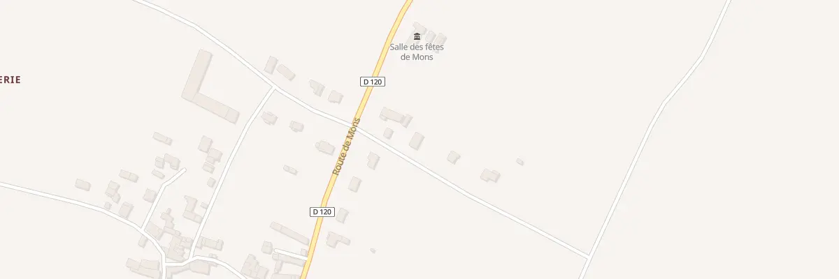 Plan du 329 Rue du Laquet à Mons