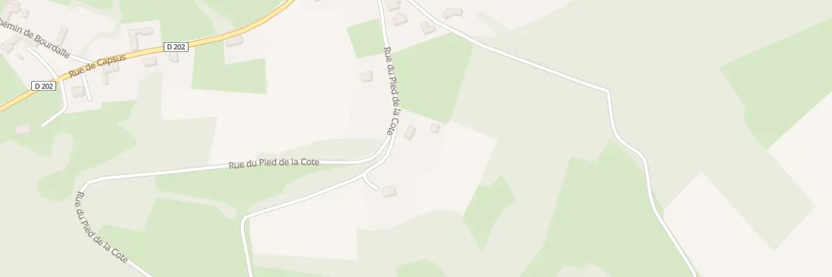 Plan du 7 Rue du Pied de la Cote à Labatut-Figuières
