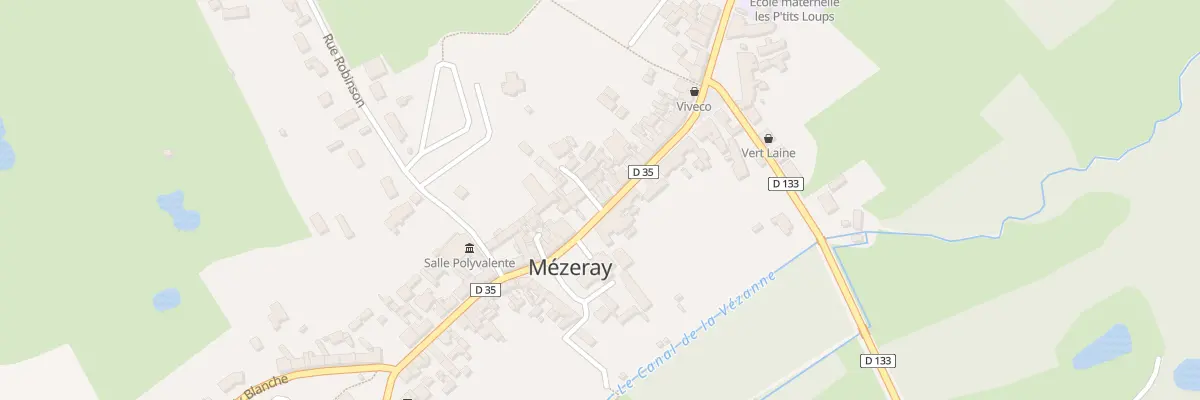 Plan du 43 Rue Principale à Mézeray