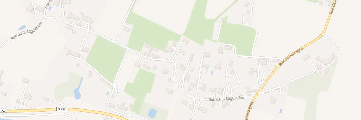Plan du 29 Rue de la Séguinière à Villebernier