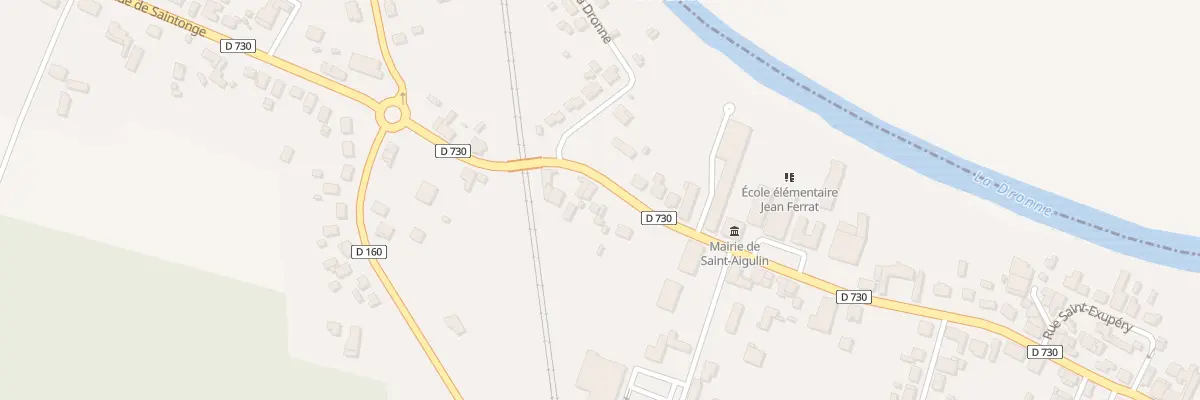 Plan du 7 Av de Saintonge à Saint-Aigulin