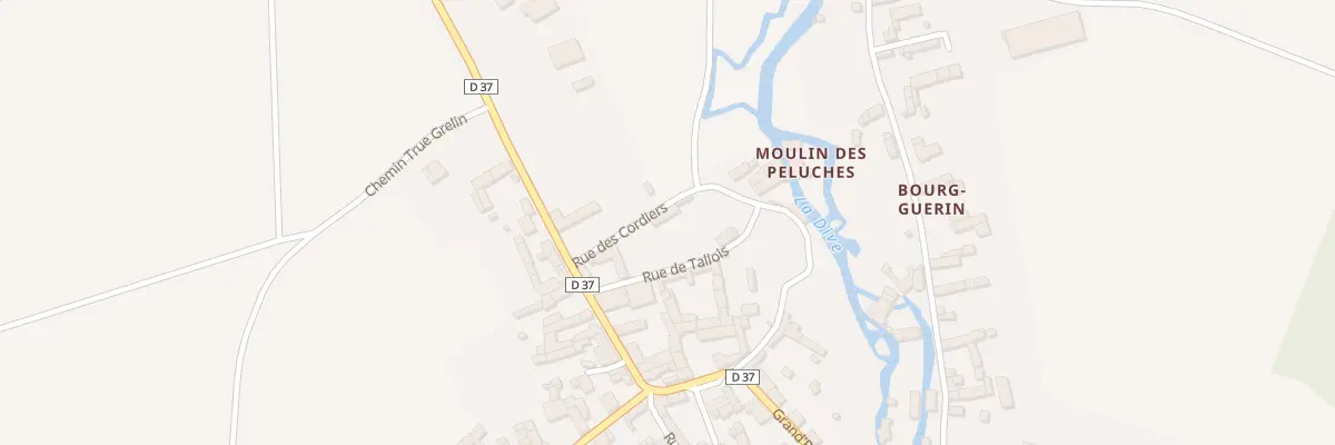 Plan du 2 Rue des Cordiers à Marnes