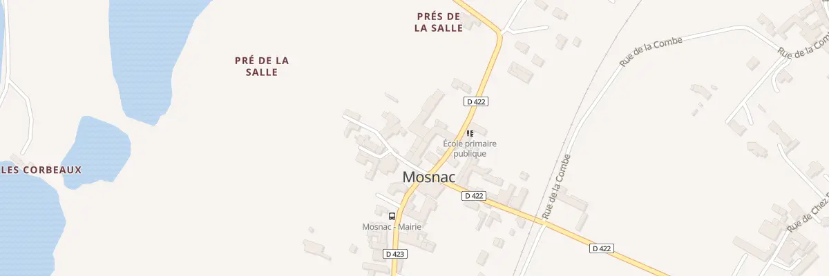 Plan du 2 Imp de la Maréchalerie à Mosnac-Saint-Simeux