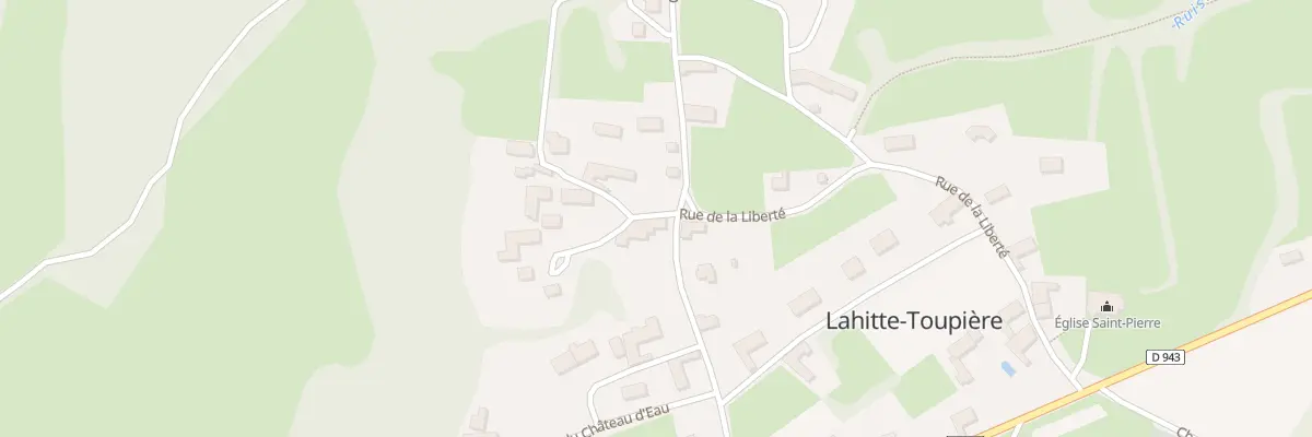 Plan du 25 Chem des Romains à Lahitte-Toupière