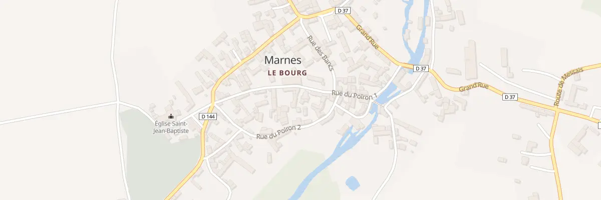 Plan du 5 Rue du Poiron I à Marnes