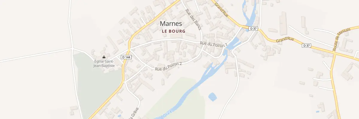 Plan du 6 Rue du Poiron II à Marnes