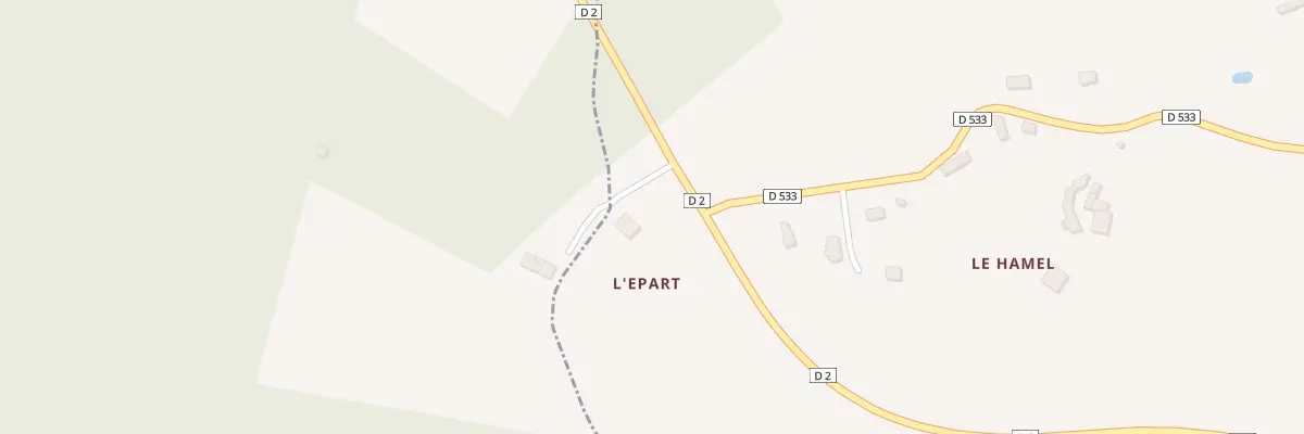 Plan du 86 L’Epart à Saint-Nicolas-des-Bois