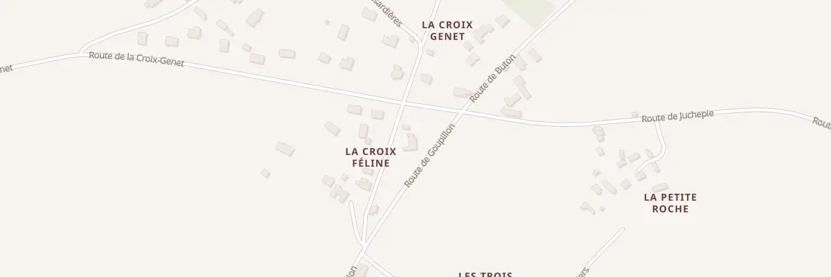 Plan du 6 Rte de Goupillon à Neuillé