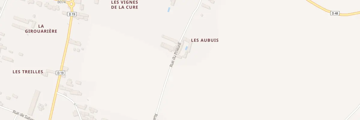 Plan du 11 Rue du Prieuré à Morton