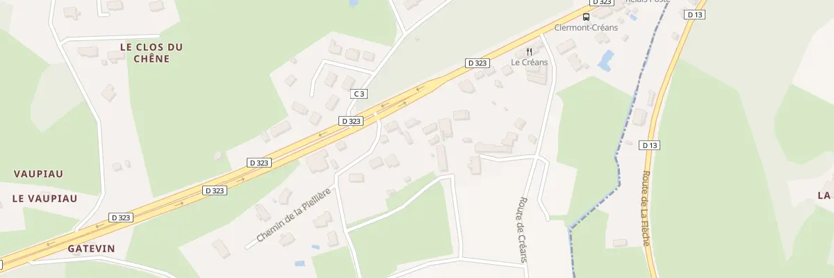 Plan du 5 Rue Nationale à Clermont-Créans