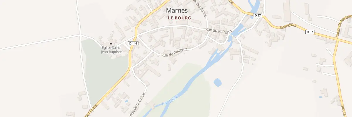 Plan du 3 Rue du Poiron II à Marnes