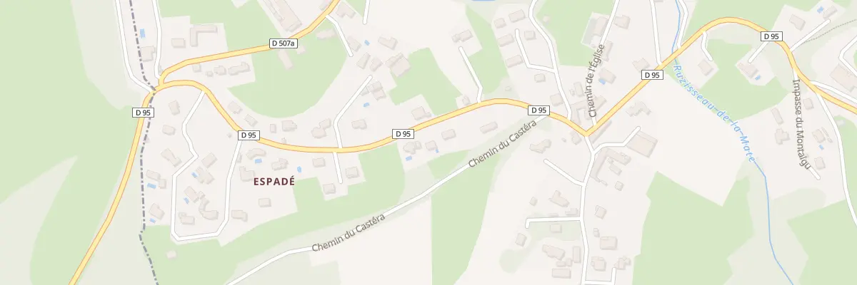 Plan du 16 Rte de Julos à Julos