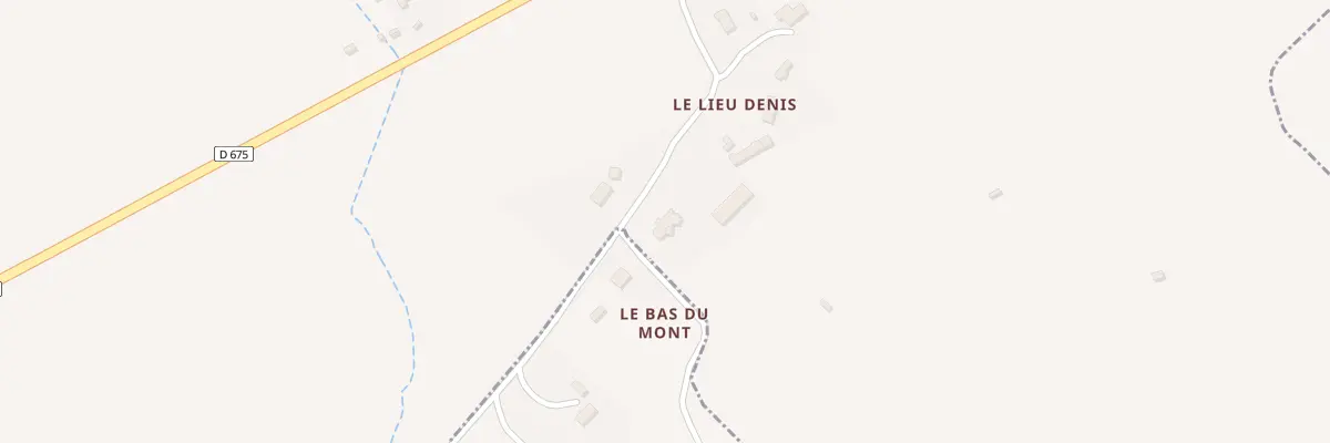 Plan du 5077 Lieu Denis à Angerville