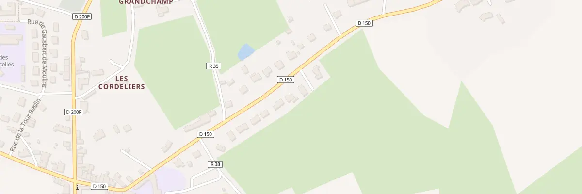 Plan du 26 Rue de la Poterie à Moulins-le-Carbonnel