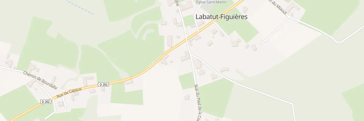 Plan du 6 Pl de la Mairie à Labatut-Figuières