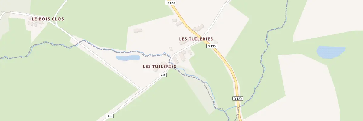 Plan du 5212 Les Tuileries à Montreuil-le-Chétif