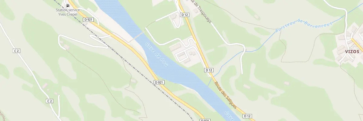 Plan du 3 Rte des Saligues à Saligos