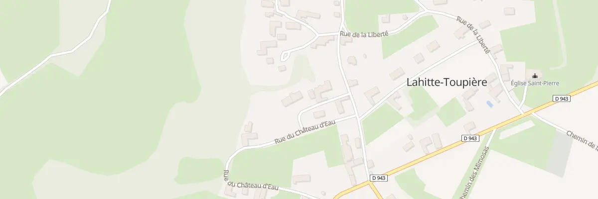 Plan du 10 Chem du Campane à Lahitte-Toupière