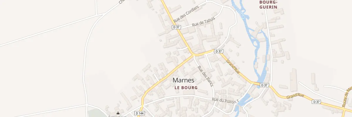Plan du 4 Rue de l’Eglise à Marnes