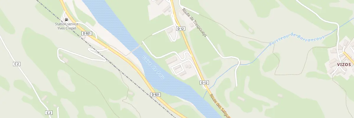 Plan du 5100 Carreres à Saligos