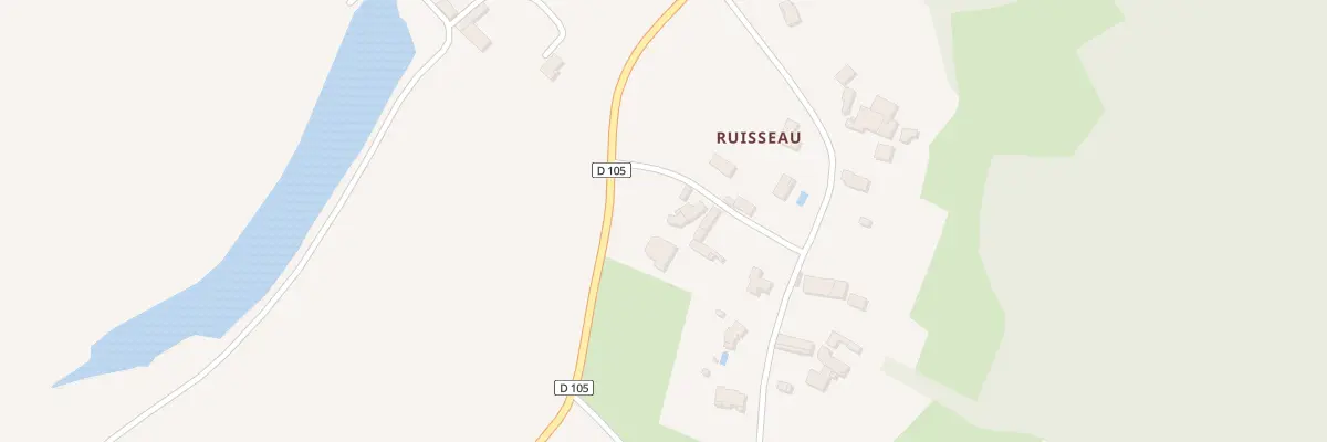 Plan du 43 Ruisseau à Lezay