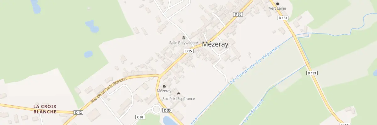 Plan du 54 Rue Principale à Mézeray